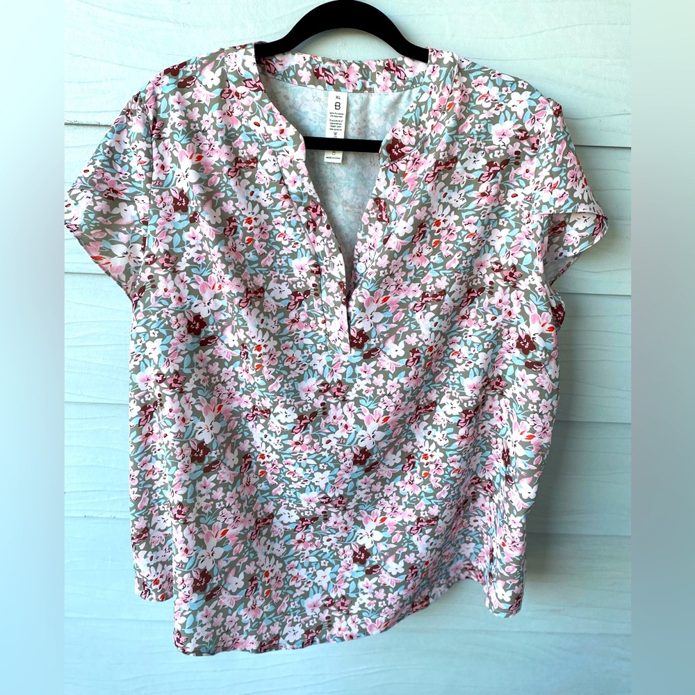 Floral Print Women's Top